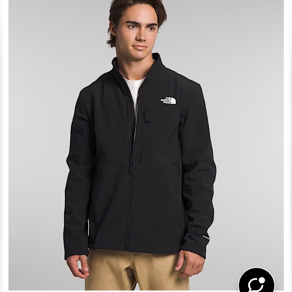 The North Face WINDSTOPPER sz XL Men's Black Performance Jacket